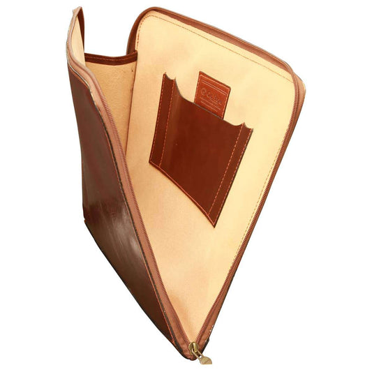 Leather Portfolio - Brown