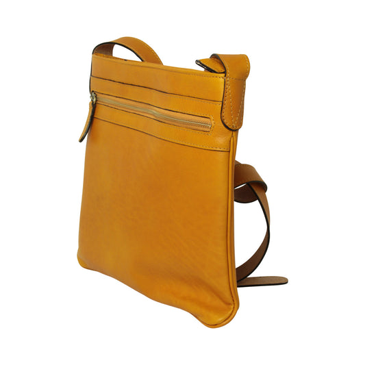 Leather Hip Bag - Yellow Ocher