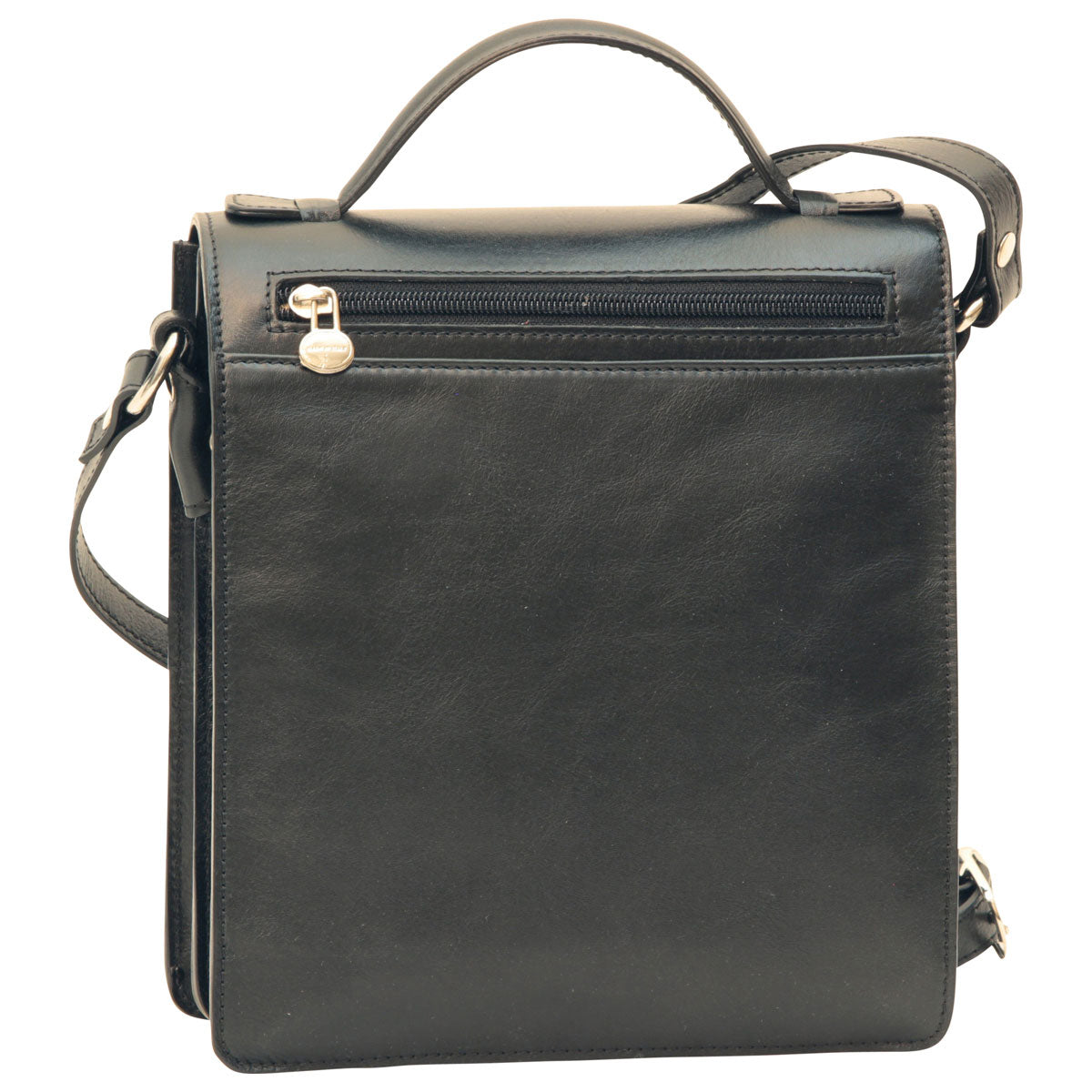 Classica Ii Leather Satchel - Black