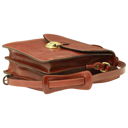 Classica Ii Leather Satchel - Brown