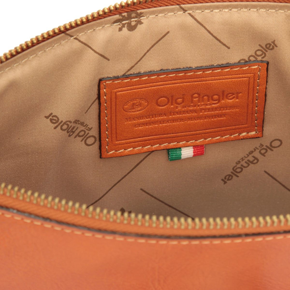 Full Grain Calfskin Document Case - Brown Colonial