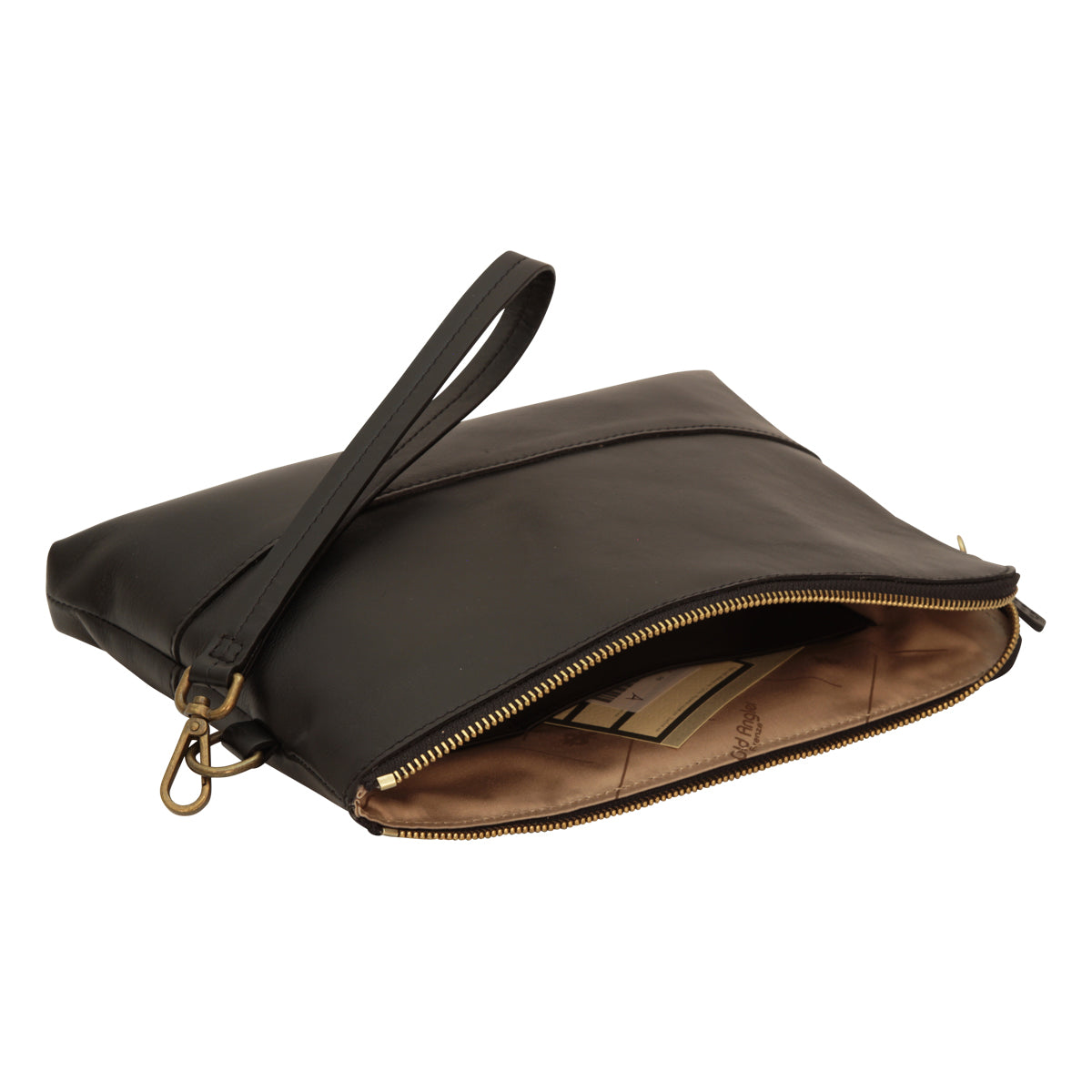 Full Grain Calfskin Document Case - Black