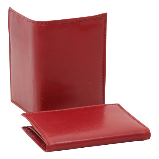 Leather Wallet - Red