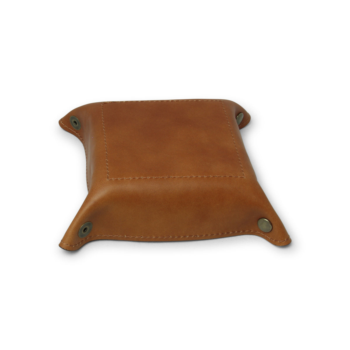 Leather Valet Tray - Colonial