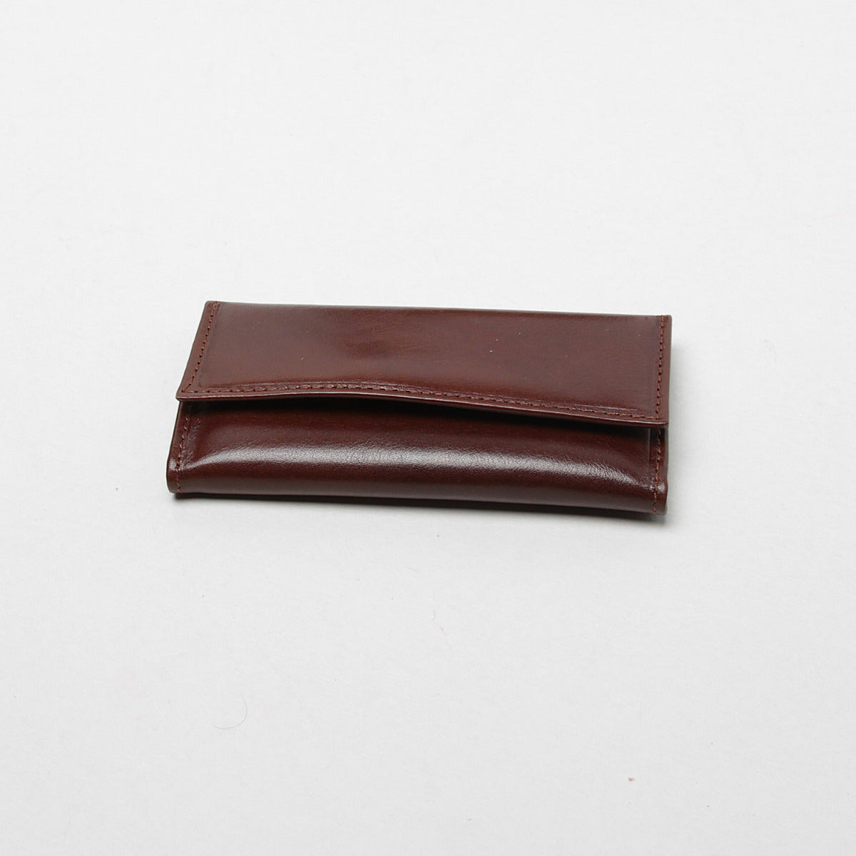 Full Grain Leather Key Ring 8 Hooks - Brown