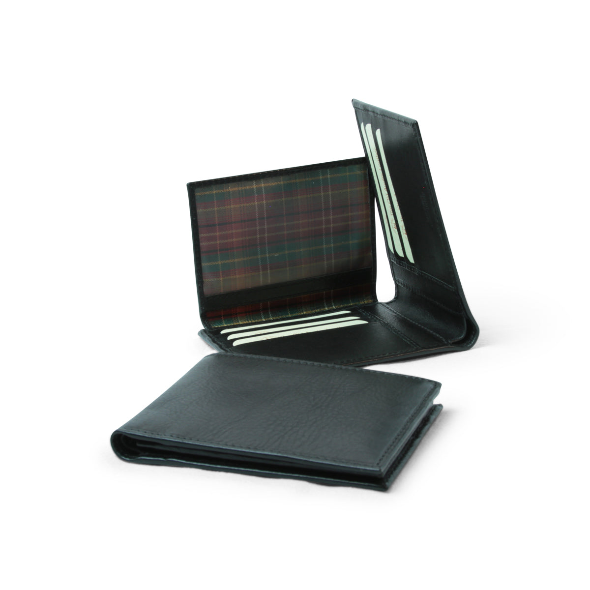 Bifold Wallet With Rfid Blocking Technology - Black