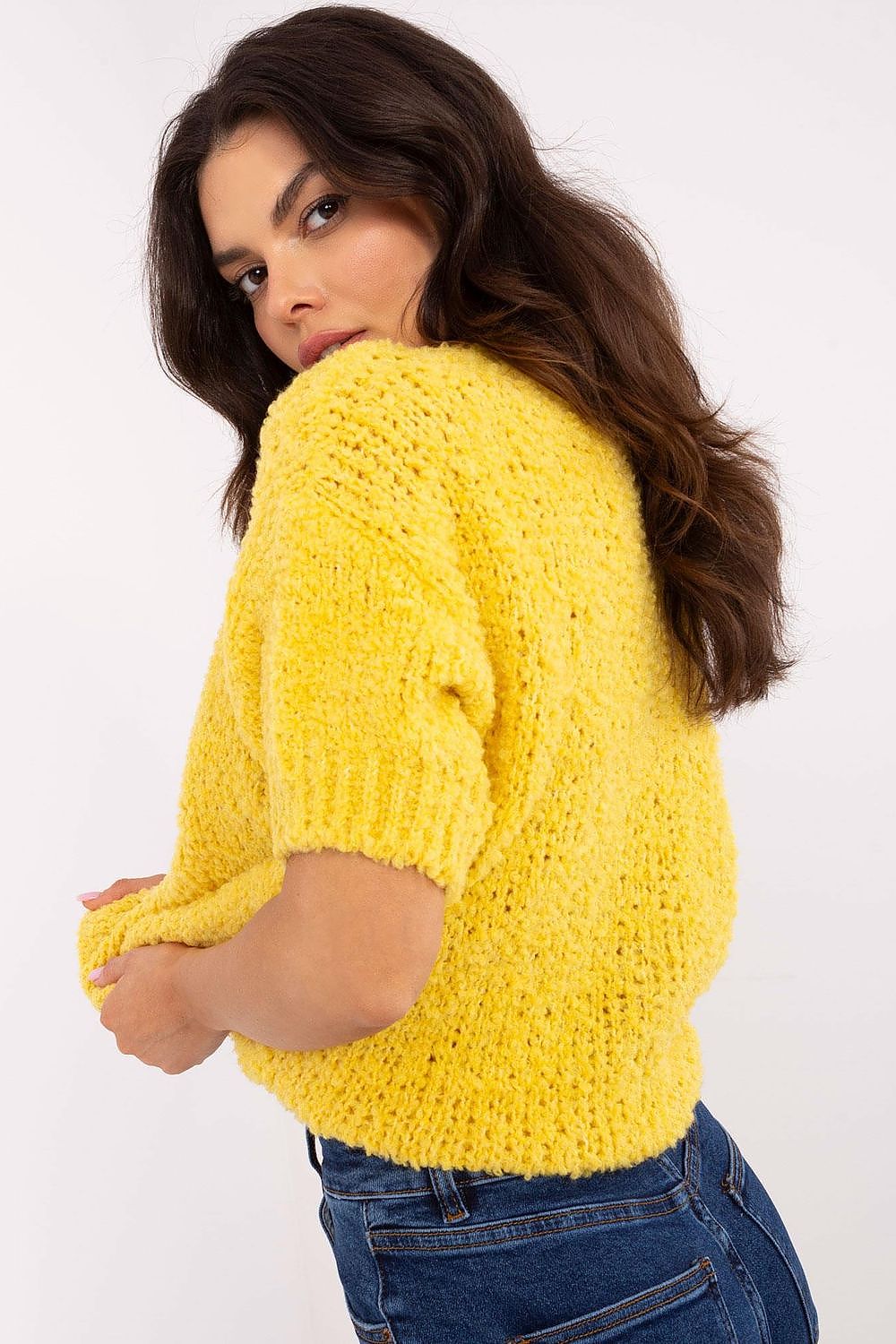 Short sleeve sweater model 207600 Italy Moda