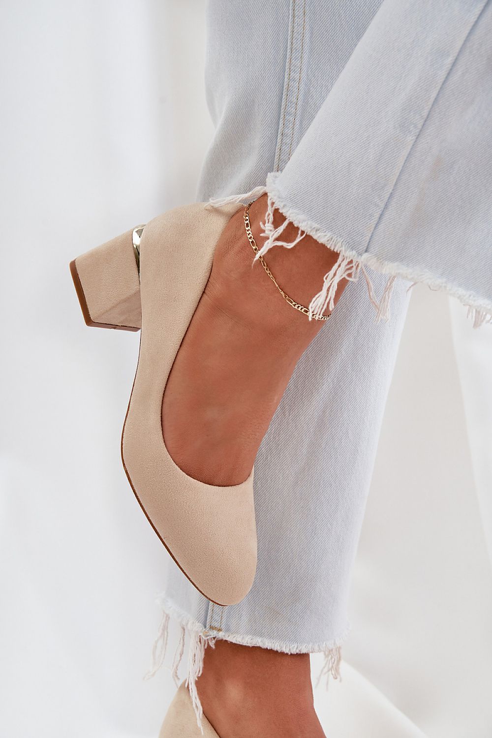 Block heel pumps model 208436 Step in style
