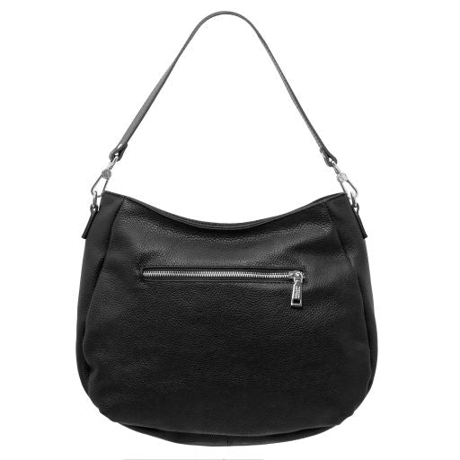 Taupe leather Handbags Brenda - by Tuscany Leather