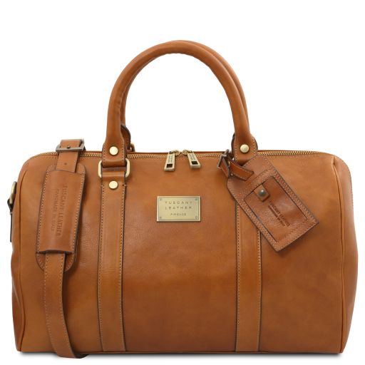 Natural leather Duffel Bags TL Voyager by Tuscany Leather