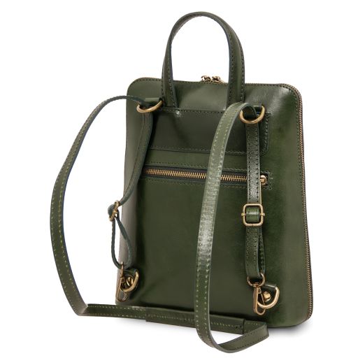 Paris - Small leather backpack for women