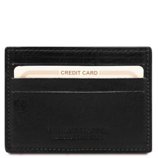 Exclusive leather credit/business card