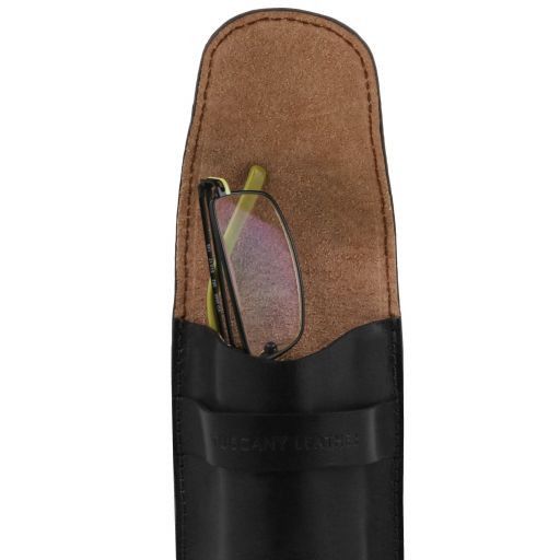 Red leather Travel Accessories Exclusive by Tuscany Leather