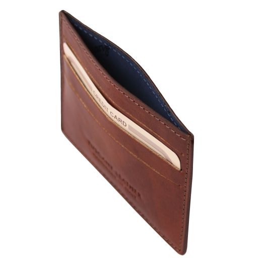 Exclusive leather credit/business card