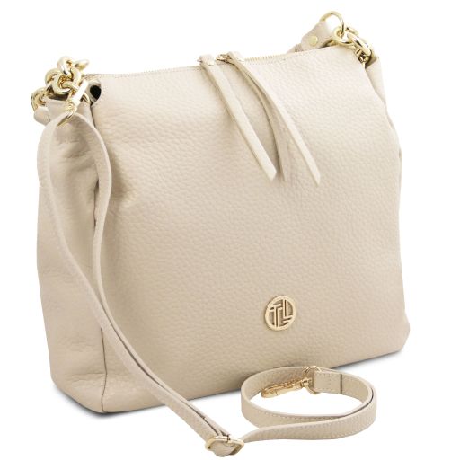 Amy - Soft leather shopping bag