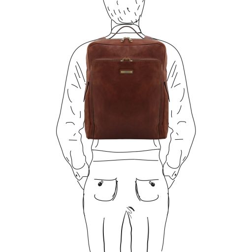 Black leather Laptop Bags Bangkok - by Tuscany Leather
