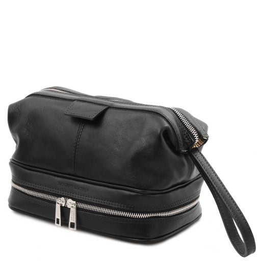 Jacob - Leather toilet bag