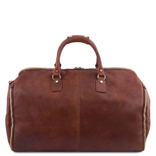 Black leather Garment Bags Antigua - by Tuscany Leather