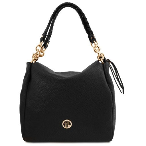 Amy - Soft leather shopping bag