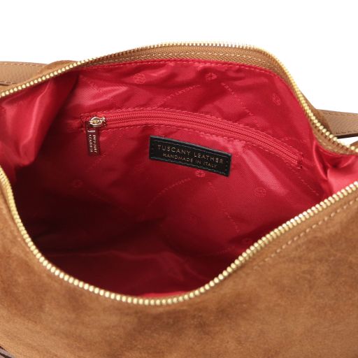 Sierra - Suede leather shoulder bag