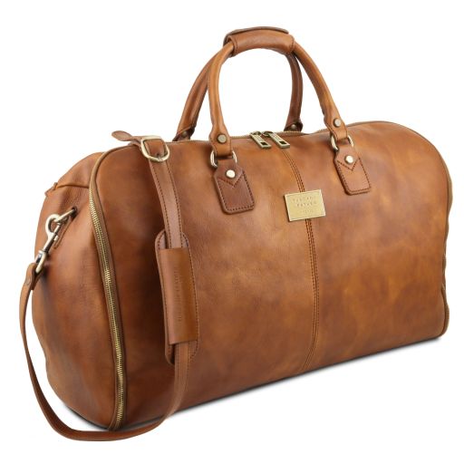 Black leather Garment Bags Antigua - by Tuscany Leather