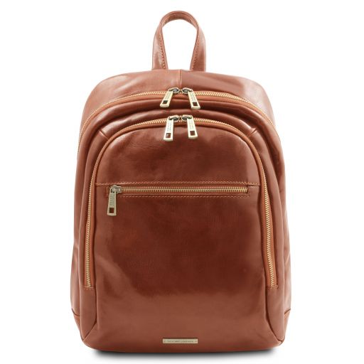 Honey leather Backpacks Perth - by Tuscany Leather