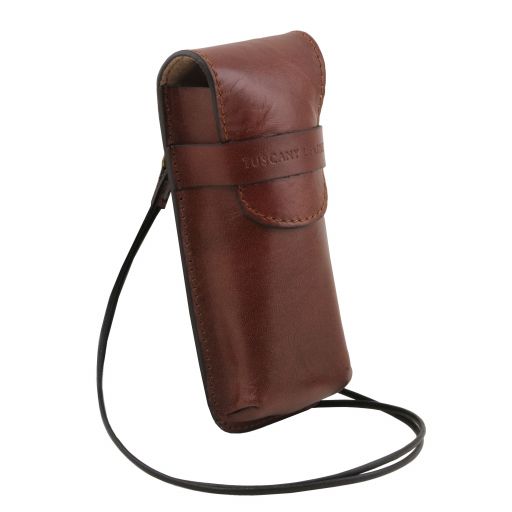 Red leather Travel Accessories Exclusive by Tuscany Leather