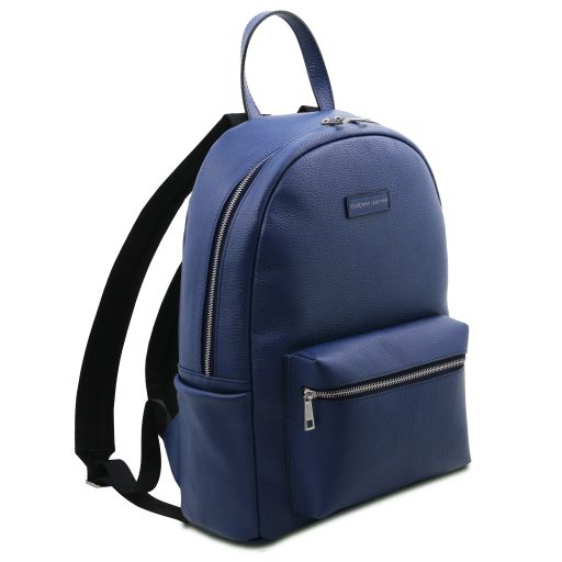 Grey leather Backpacks Dakota - by Tuscany Leather