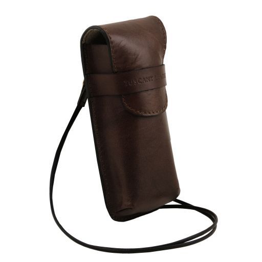Red leather Travel Accessories Exclusive by Tuscany Leather