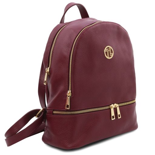 Black leather Backpacks TL by Tuscany Leather