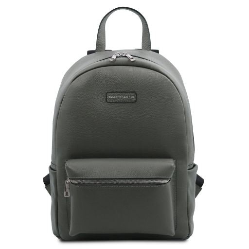 Grey leather Backpacks Dakota - by Tuscany Leather