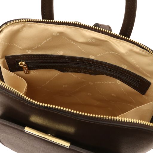 TL Bag - Saffiano leather backpack for women