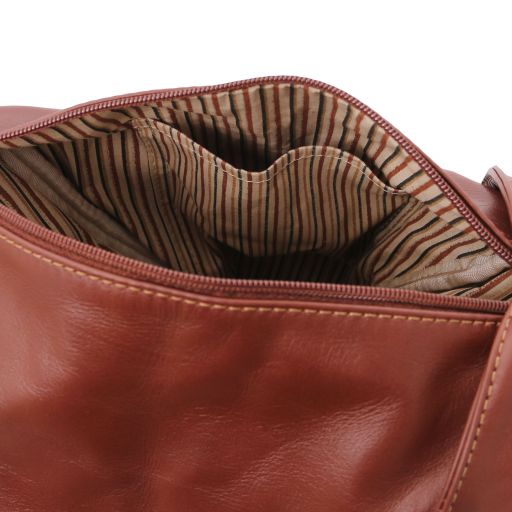 Brown leather Backpacks Delhi - by Tuscany Leather