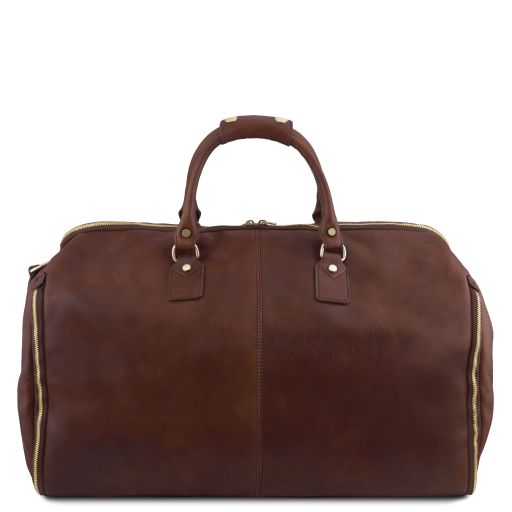 Black leather Garment Bags Antigua - by Tuscany Leather