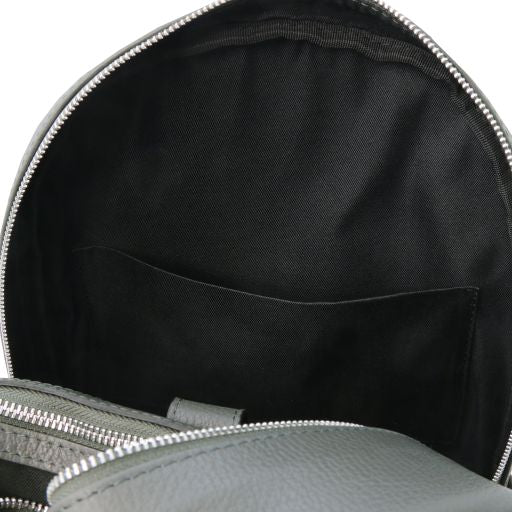 Grey leather Backpacks Dakota - by Tuscany Leather