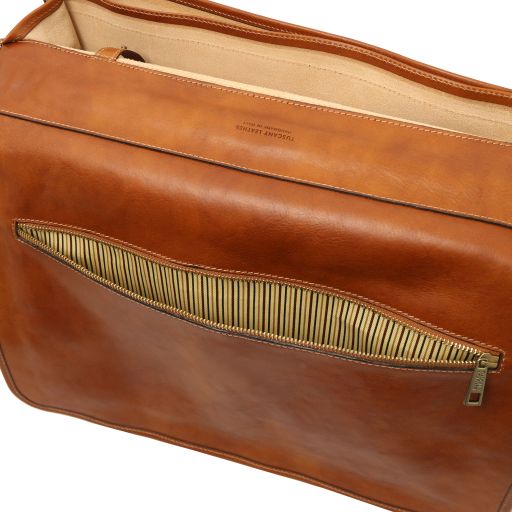Black leather Briefcases Ancona - by Tuscany Leather