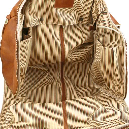 Black leather Garment Bags Antigua - by Tuscany Leather