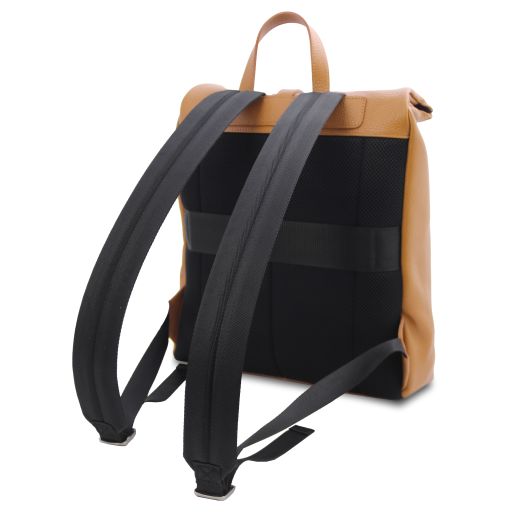 Light Blue leather Backpacks Denver - by Tuscany Leather