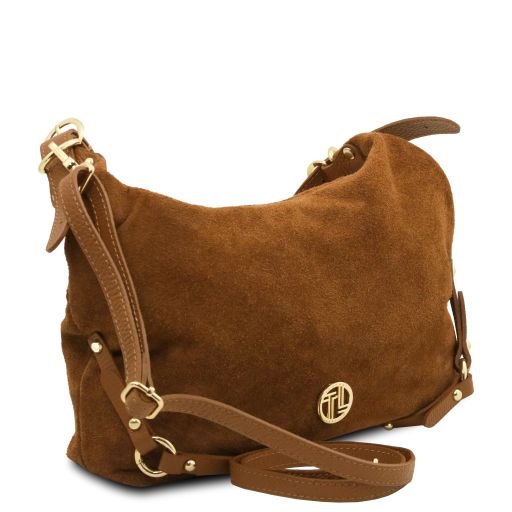 Black leather Shoulder Bags Sierra - by Tuscany Leather