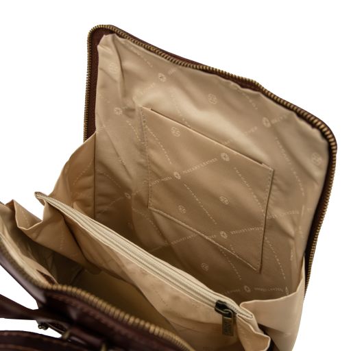 Paris - Small leather backpack for women