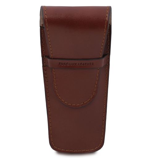 Brown leather Travel Accessories Exclusive by Tuscany Leather