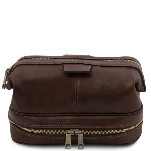 Jacob - Leather toilet bag