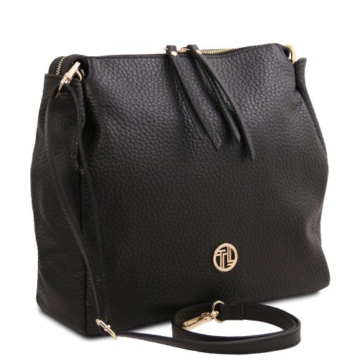 Amy - Soft leather shopping bag