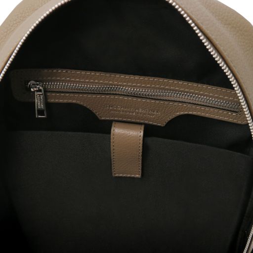 Grey leather Backpacks Dakota - by Tuscany Leather