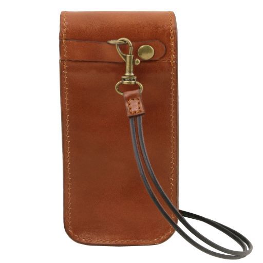 Dark Brown leather Travel Accessories Exclusive by Tuscany Leather