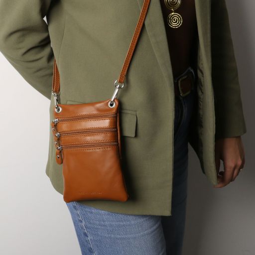 TL Bag - Soft leather mini cross bag