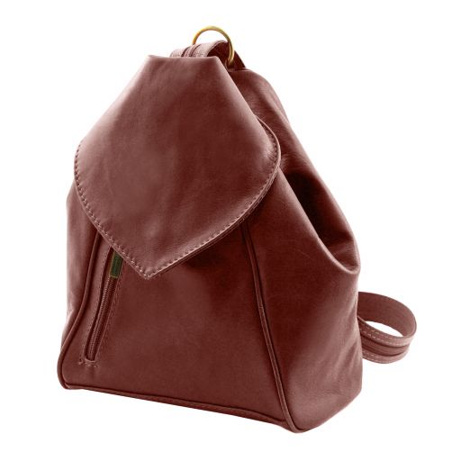 Brown leather Backpacks Delhi - by Tuscany Leather