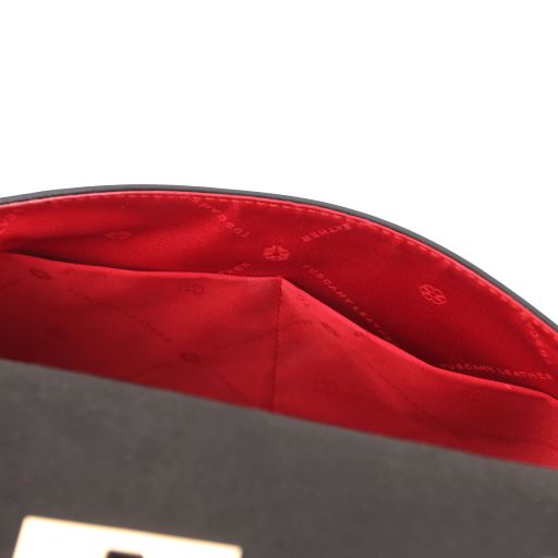 Black leather Handbags Armonia - by Tuscany Leather