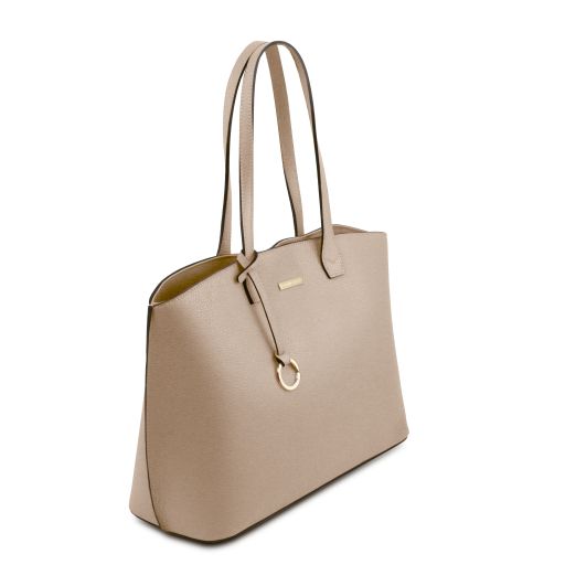 Black leather Shoulder Bags TL by Tuscany Leather