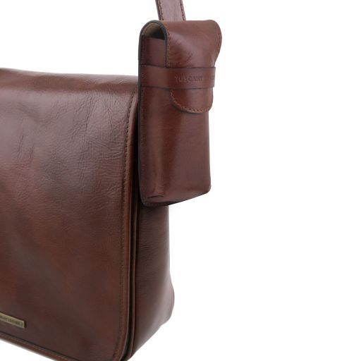 Red leather Travel Accessories Exclusive by Tuscany Leather